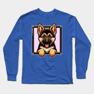 German Shepherd Pup Long Sleeve T-Shirt